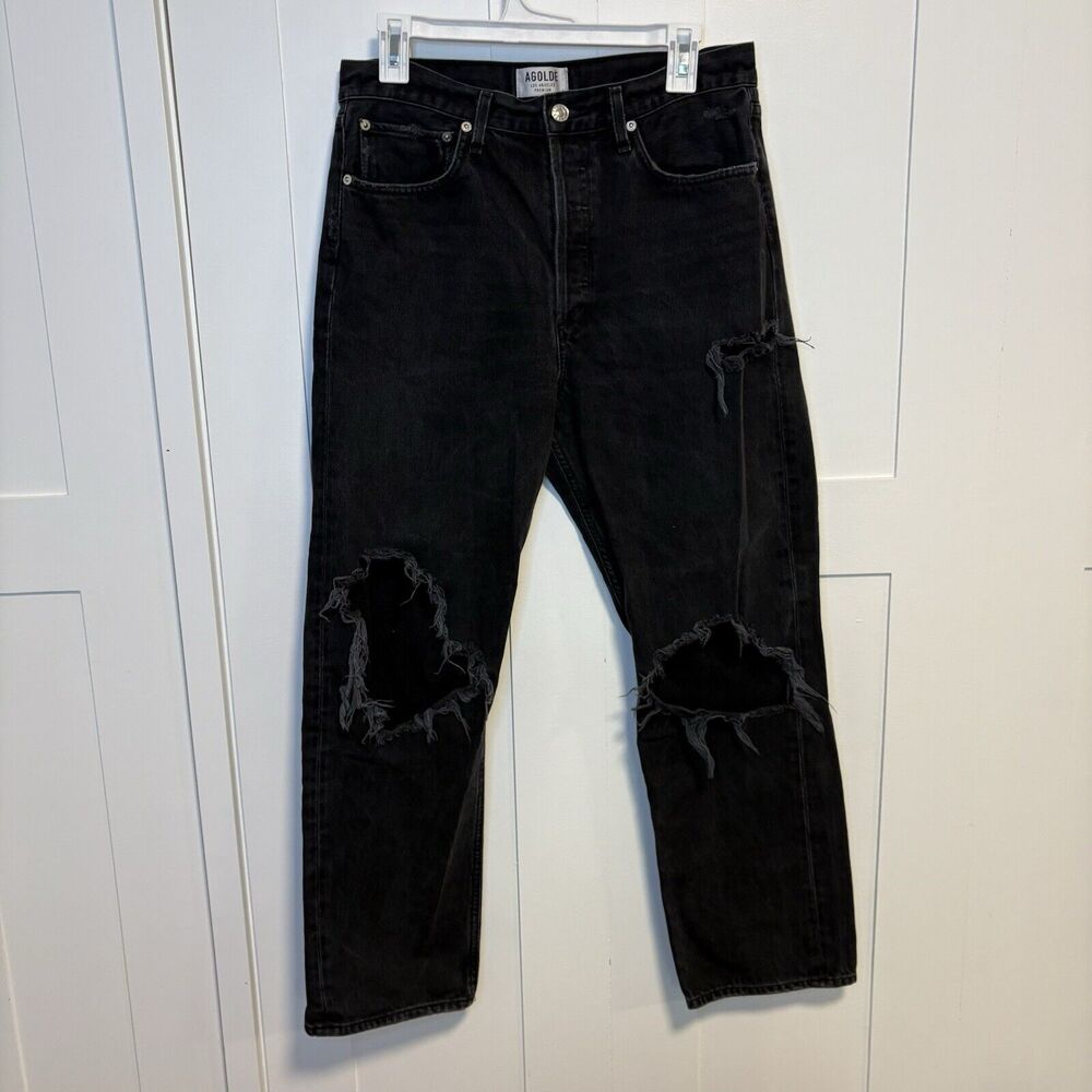 Agolde 90s Pinch Waist High Rise Straight Denim Jeans Size 29